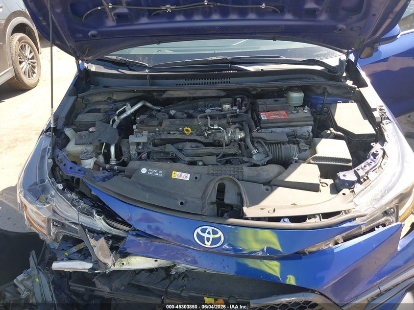 2020 Toyota Corolla Se VIN: JTDS4RCEXLJ022854 Lot: 45303850