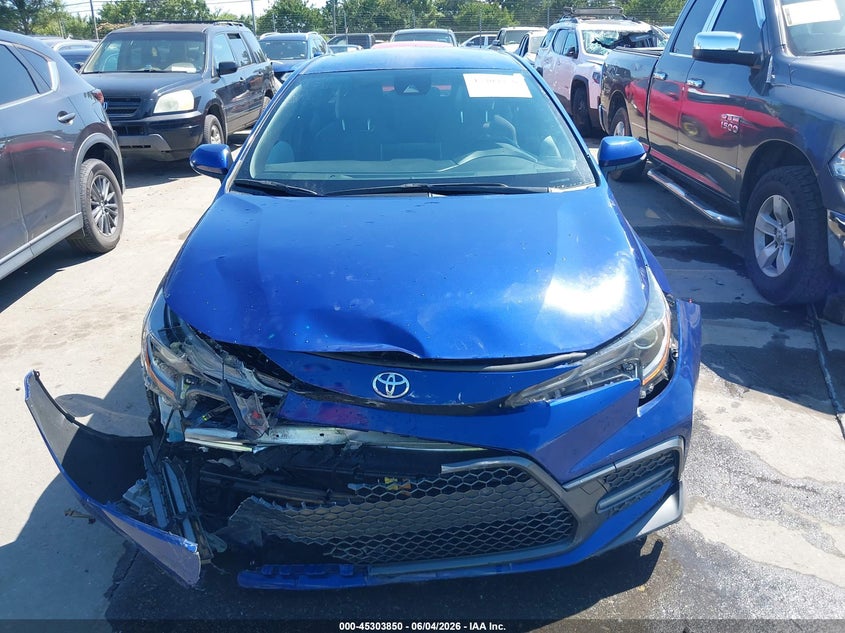 2020 Toyota Corolla Se VIN: JTDS4RCEXLJ022854 Lot: 45303850