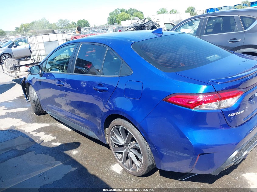 2020 Toyota Corolla Se VIN: JTDS4RCEXLJ022854 Lot: 45303850