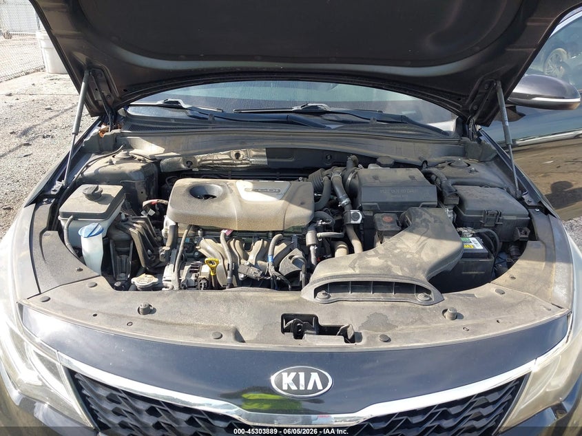 2019 KIA OPTIMA SEDAN 1.6L I-4 DI, DOHC, VVT, TURBO, 178HP