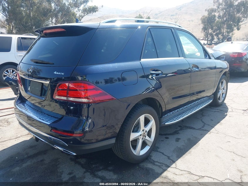 Vin: 4jgda5hb4jb035188, lot: 45801757, mercedes-benz gle 350 4matic 20184