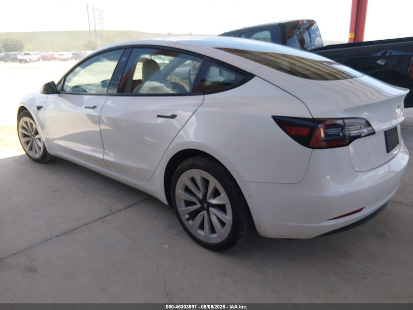 2021 Tesla Model 3 Standard Range Plus Rear-Wheel Drive VIN: 5YJ3E1EA8MF987704 Lot: 45303897