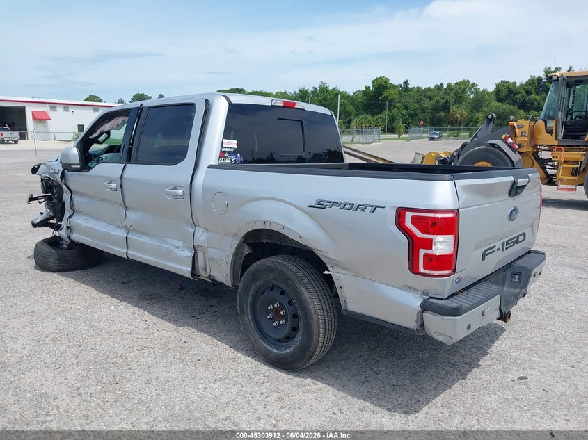Vin: 1ftew1cp3jfe59301, lot: 45801775, ford f-150 xlt 20183