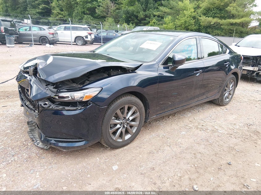 Vin: jm1gl1um1j1335403, lot: 45801788, mazda mazda6 sport 20182