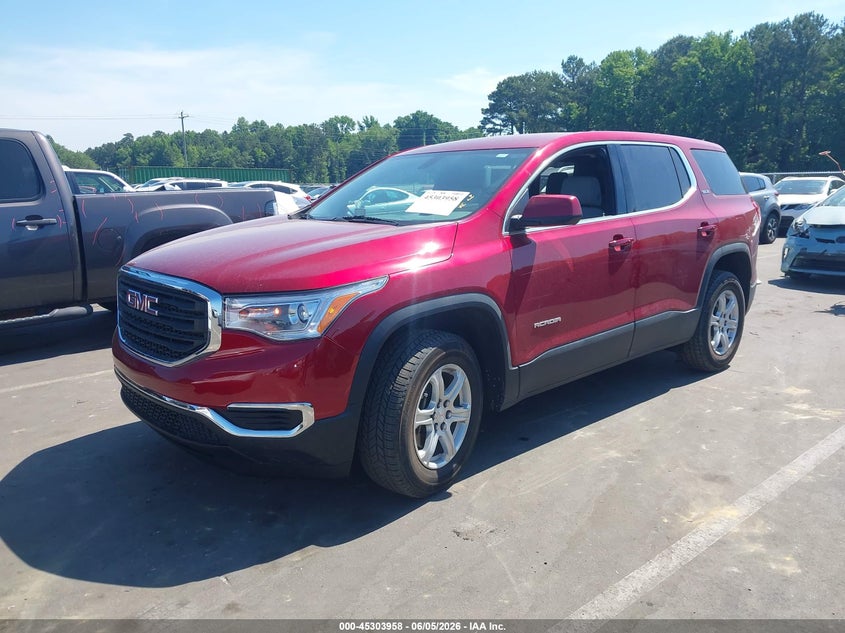 Vin: 1gkknkla5kz299837, lot: 45801821, gmc acadia sle-1 20192