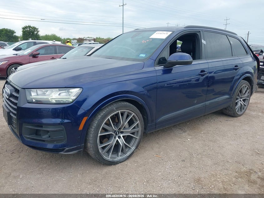 2019 AUDI Q7 auction photo 2