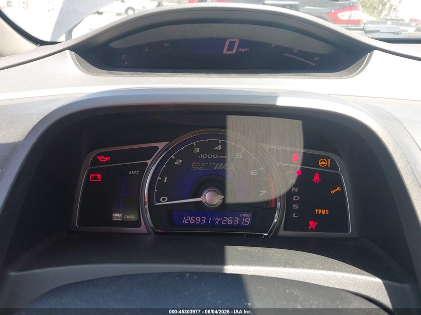 2010 Honda Civic Hybrid VIN: JHMFA3F25AS003241 Lot: 45303977