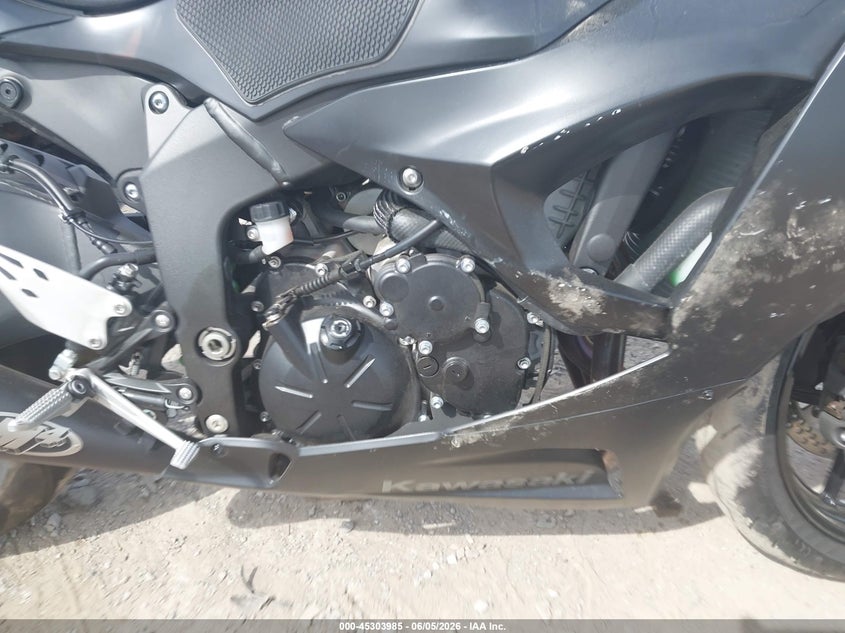 2024 Kawasaki Zx636 K VIN: JKBZXJK1XRA001829 Lot: 45303985