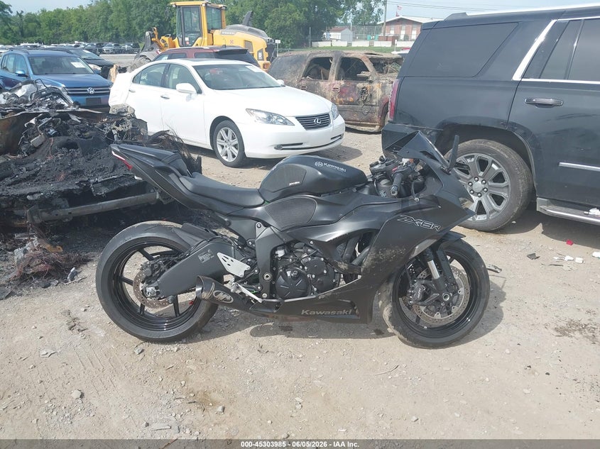 2024 Kawasaki Zx636 K VIN: JKBZXJK1XRA001829 Lot: 45303985