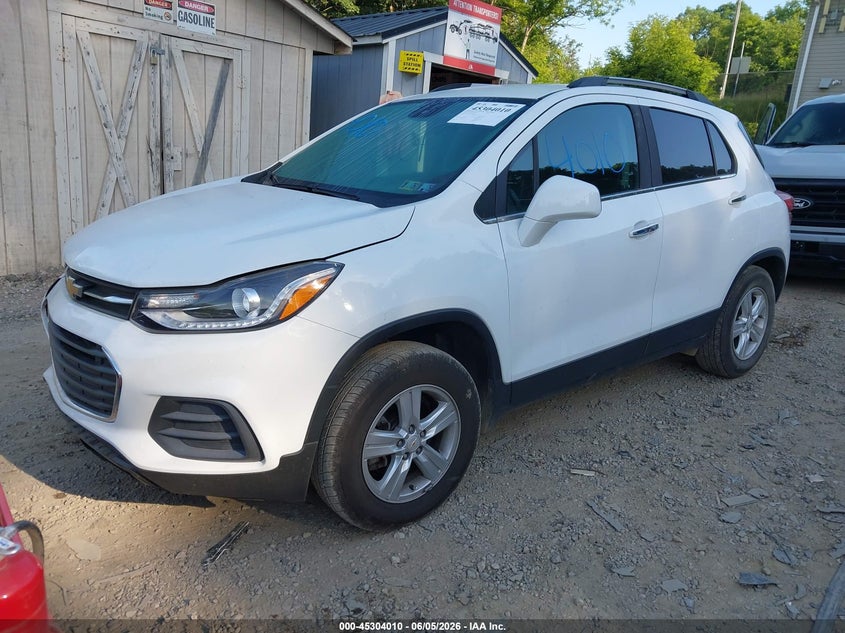 Vin: kl7cjpsb5lb004066, lot: 45801873, chevrolet trax awd lt 20202