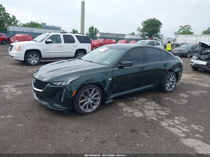 Vin: 1g6du5rk0l0132755, lot: 45801882, cadillac ct5 sport 20202