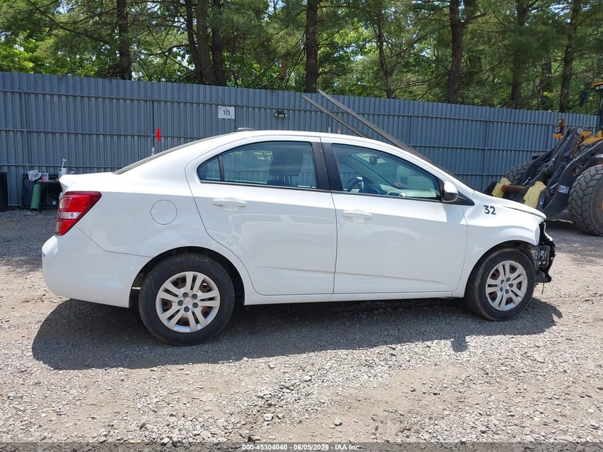 2019 Chevrolet Sonic Ls Auto VIN: 1G1JB5SB6K4144554 Lot: 45304040
