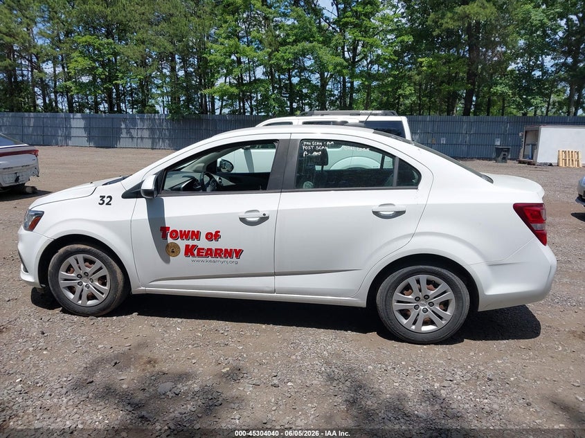 2019 Chevrolet Sonic Ls Auto VIN: 1G1JB5SB6K4144554 Lot: 45304040