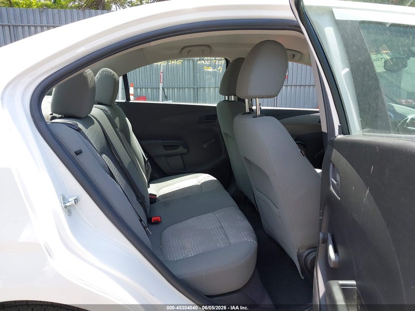 2019 Chevrolet Sonic Ls Auto VIN: 1G1JB5SB6K4144554 Lot: 45304040
