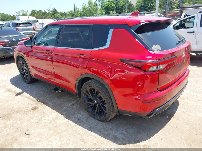 Vin: ja4j3va81pz041153, lot: 45801905, mitsubishi outlander sel 2.5 2wd/sel black edition 2wd 20233