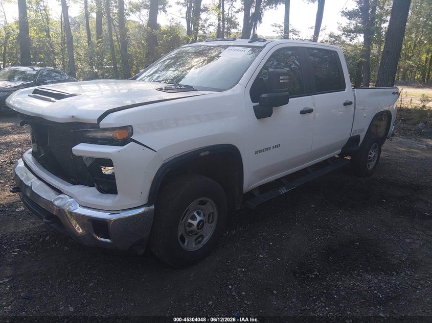 2GC4YLE79R1123931 2024 Chevrolet Silverado 2500hd 4wd  Standard Bed Work Truck photo 1