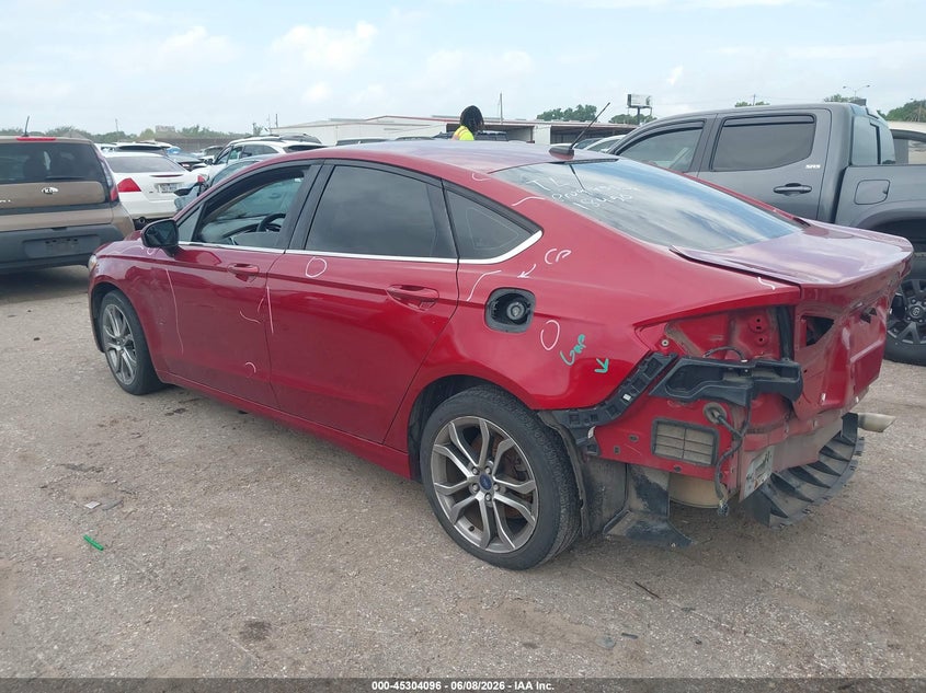 Vin: 3fa6p0hd3hr304213, lot: 45801959, ford fusion se 20173