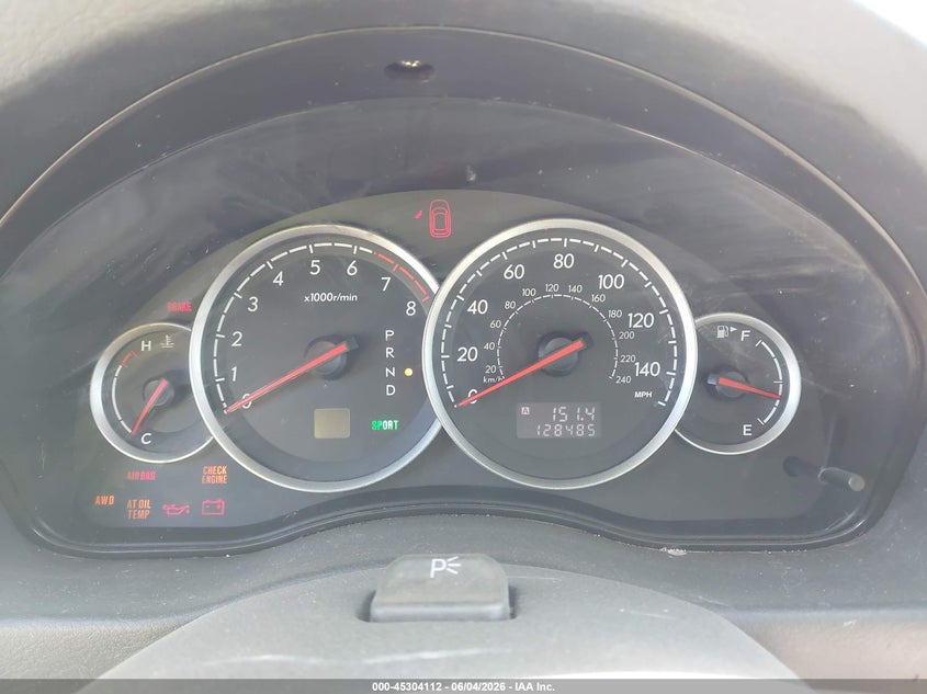 2006 Subaru Outback 2.5I VIN: 4S4BP61C967362419 Lot: 45304112
