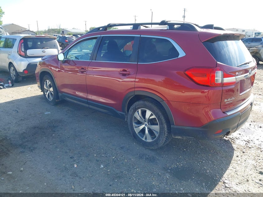 Vin: 4s4wmafd3l3407453, lot: 45801984, subaru ascent premium 20203
