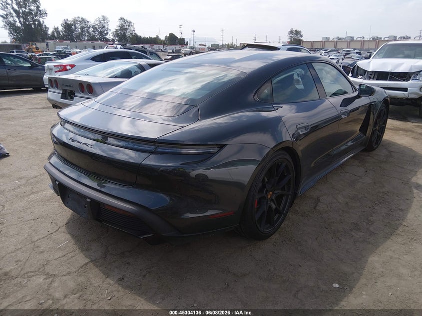 Vin: wp0ad2y12ssa50118, lot: 45801999, porsche taycan gts 20254