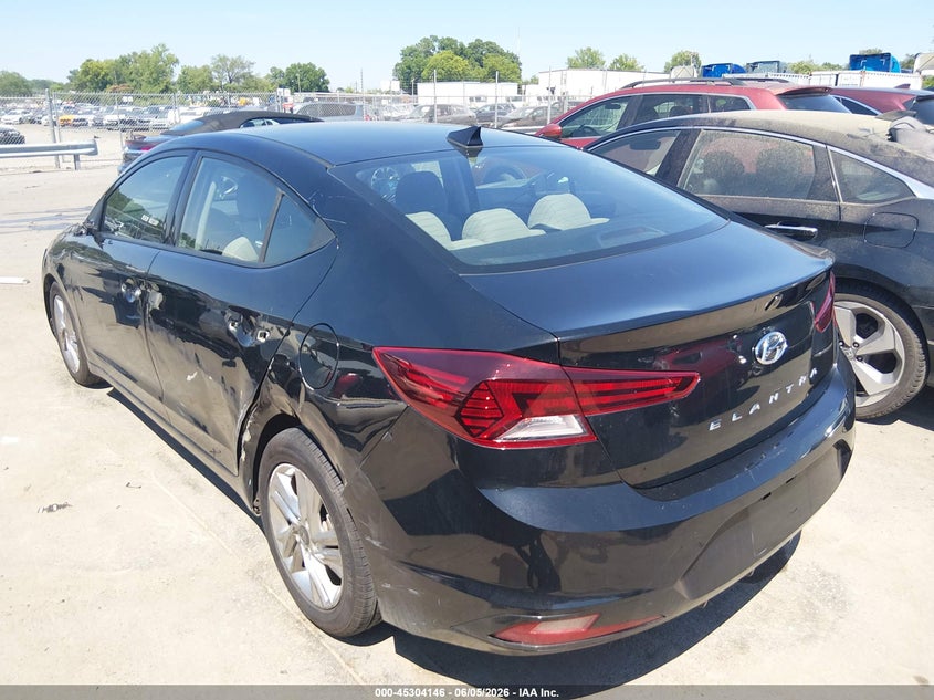 Vin: 5npd84lf3kh456243, lot: 45802009, hyundai elantra value edition 20193