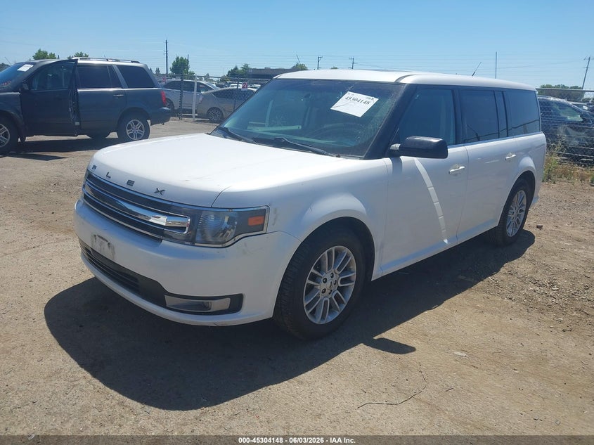 Vin: 2fmhk6c87ebd26963, lot: 45802011, ford flex sel 20142