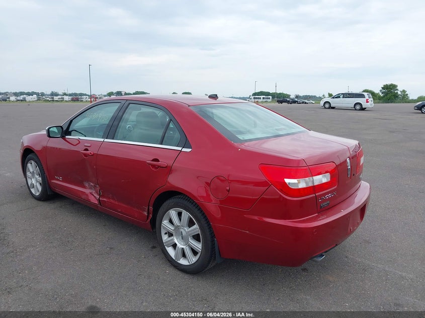 2008 Lincoln Mkz VIN: 3LNHM26T78R667854 Lot: 45304150