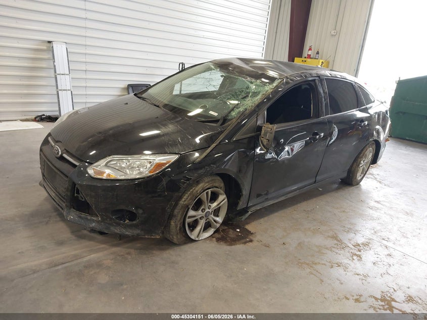 Vin: 1fadp3f27el420406, lot: 45802014, ford focus se 20142