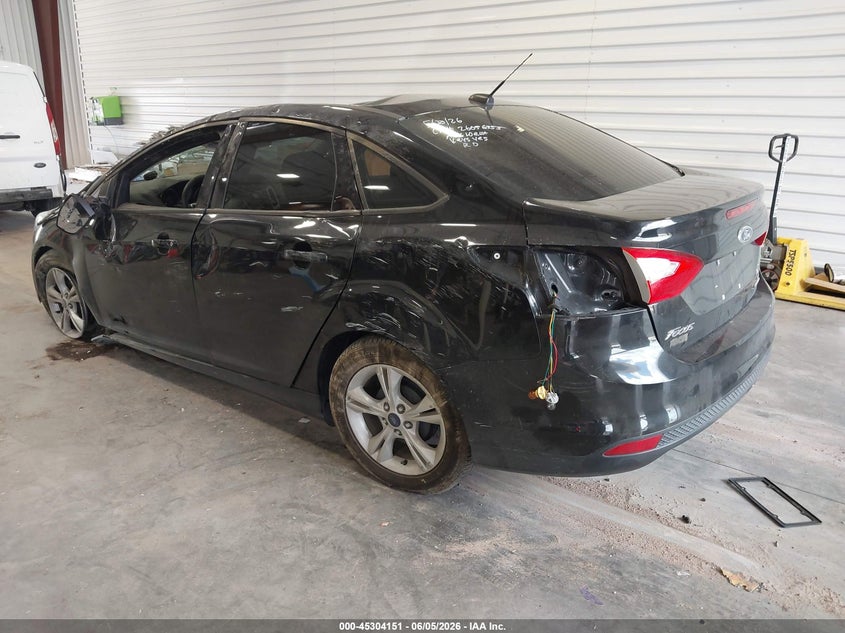 Vin: 1fadp3f27el420406, lot: 45802014, ford focus se 20143