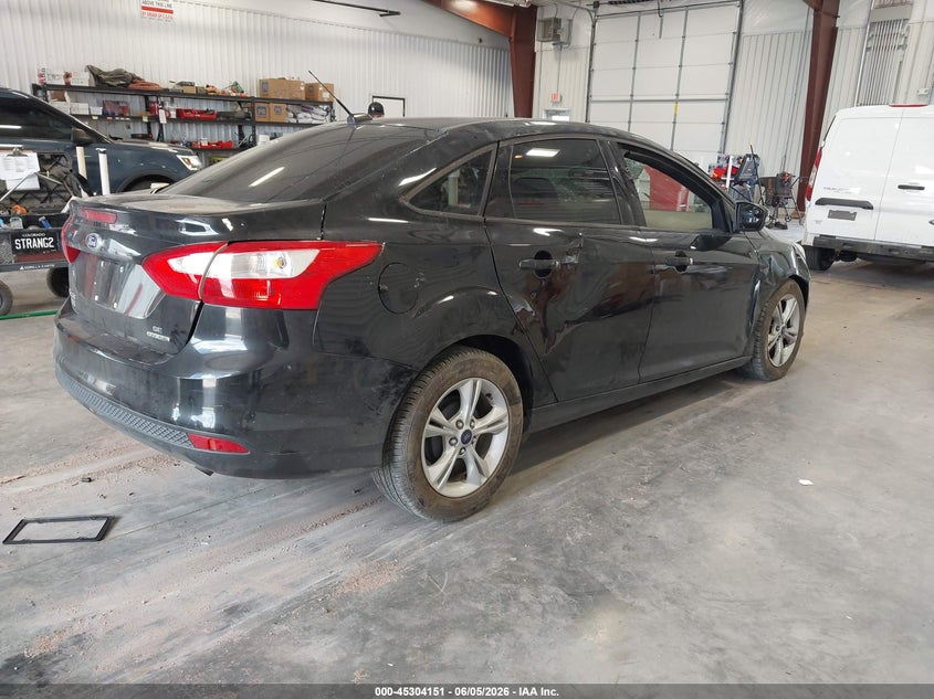 Vin: 1fadp3f27el420406, lot: 45802014, ford focus se 20144