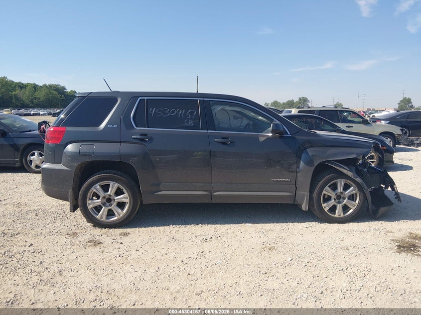2017 Gmc Terrain 2.4 Sle-1 grey Lot 111045304167 Vin 2GKALMEK9H6336623