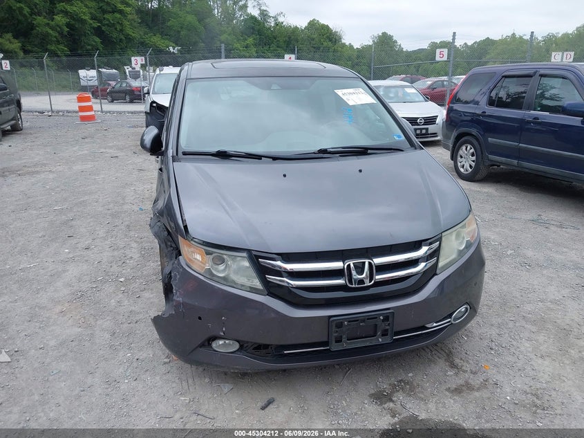 2015 Honda Odyssey Touring/Touring Elite VIN: 5FNRL5H91FB028916 Lot: 45304212
