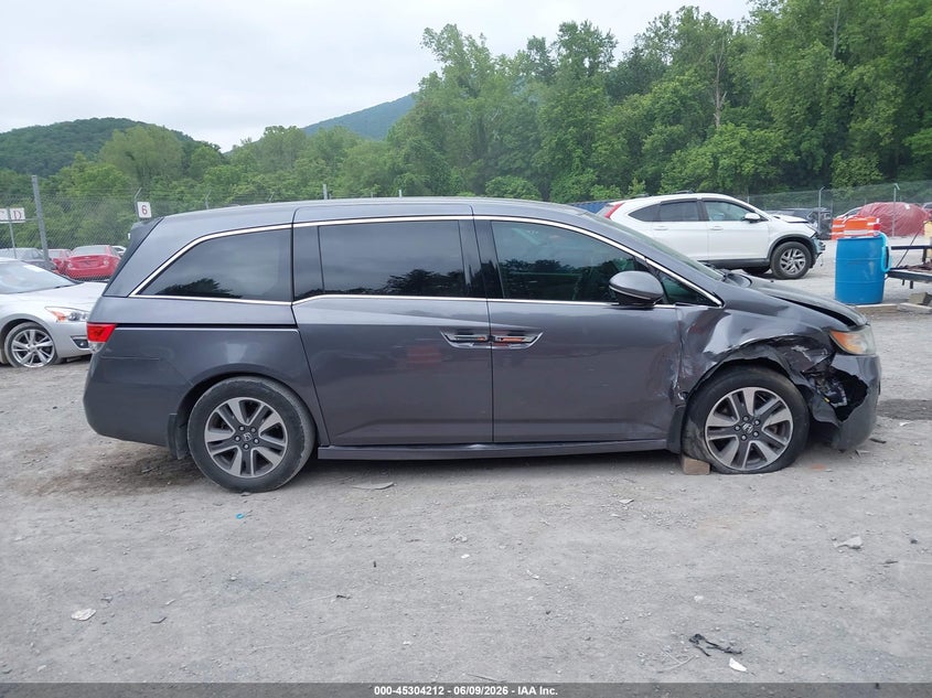 2015 Honda Odyssey Touring/Touring Elite VIN: 5FNRL5H91FB028916 Lot: 45304212