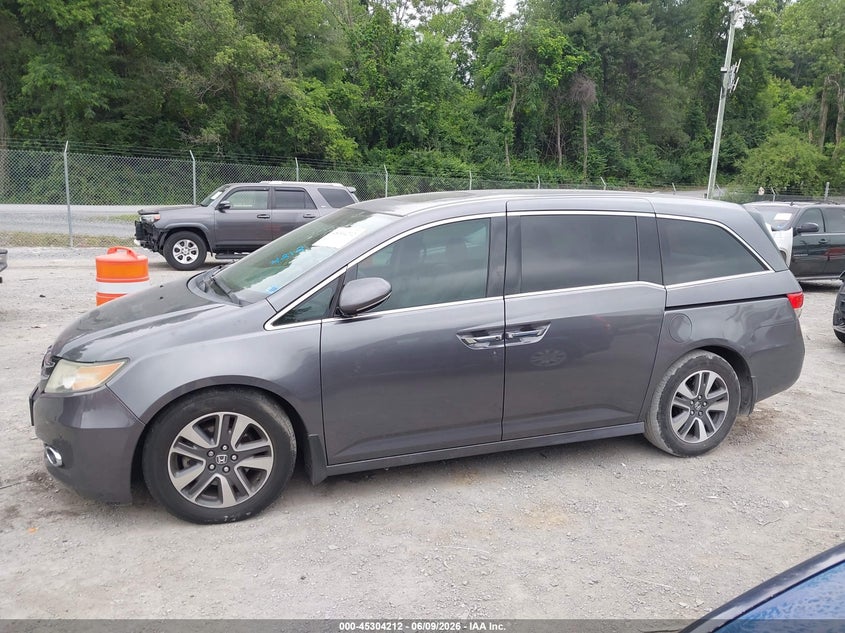 2015 Honda Odyssey Touring/Touring Elite VIN: 5FNRL5H91FB028916 Lot: 45304212