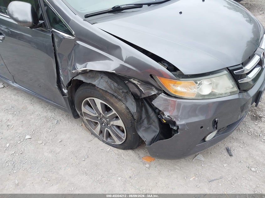 2015 Honda Odyssey Touring/Touring Elite VIN: 5FNRL5H91FB028916 Lot: 45304212