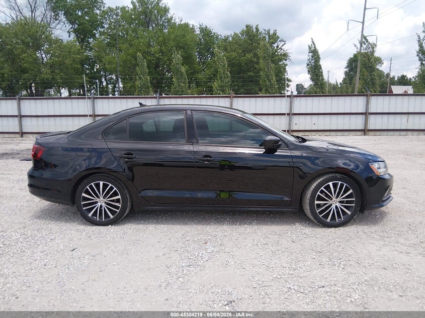 2017 Volkswagen Jetta 1.8T Sport VIN: 3VWD17AJ3HM302743 Lot: 45304219