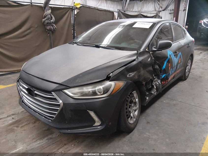 Vin: 5npd74lf9hh158131, lot: 45802085, hyundai elantra se 20172
