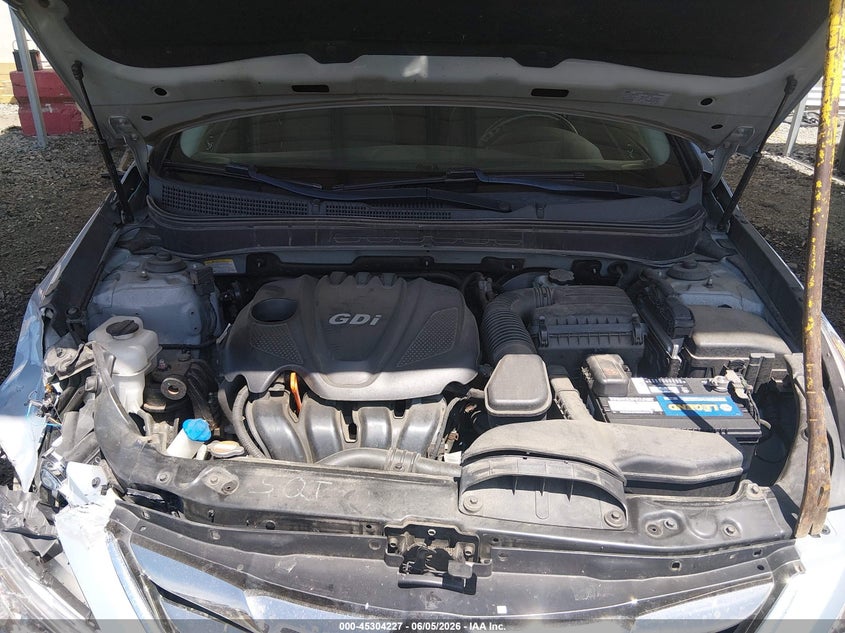 2011 HYUNDAI SONATA SEDAN 2.4L I-4 DI, DOHC, VVT, 200HP