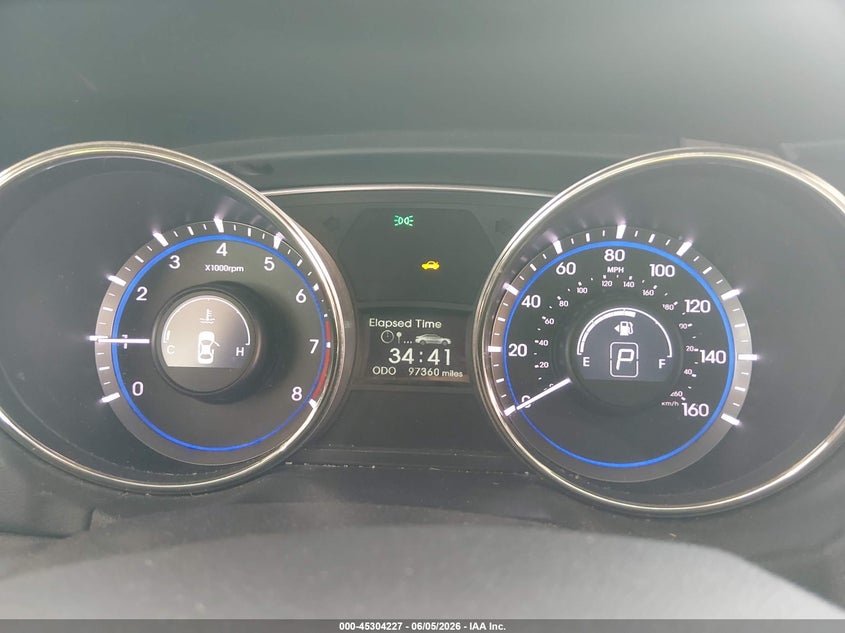2011 HYUNDAI SONATA SEDAN 2.4L I-4 DI, DOHC, VVT, 200HP