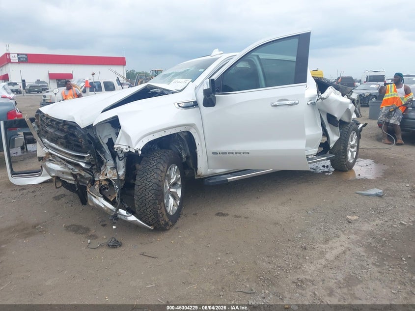 Vin: 3gtu9del6ng198166, lot: 45802091, gmc sierra 1500 limited 4wd  short box slt 20222