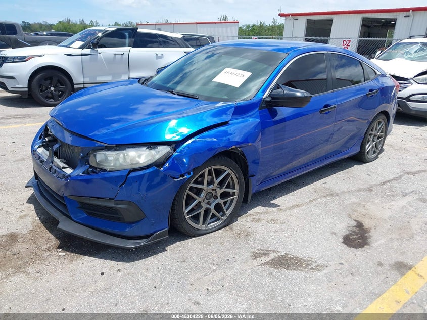 2018 Honda Civic Lx 19XFC2F55JE021564 photo 1