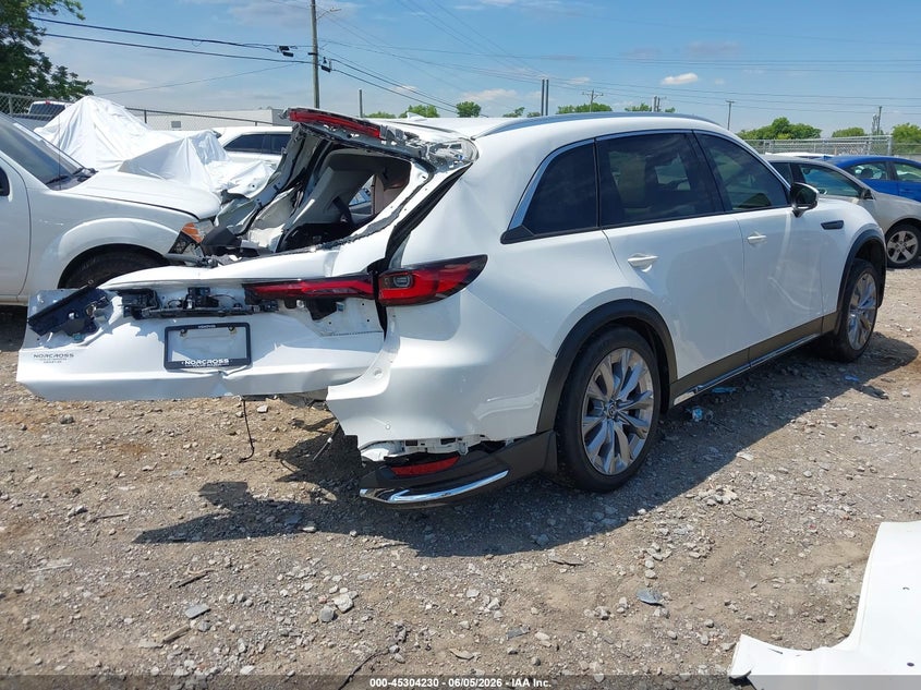 Vin: jm3kkehd6r1176881, lot: 45802093, mazda cx-90 3.3 turbo premium plus 20244