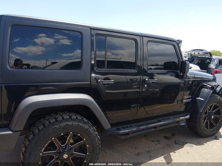 2015 Jeep Wrangler Unlimited Sport VIN: 1C4BJWDG4FL600625 Lot: 45304245