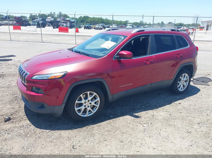 Vin: 1c4pjlcb0ew186816, lot: 45802146, jeep cherokee latitude 20142