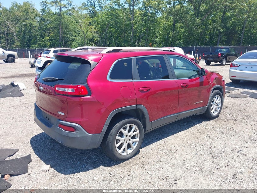 Vin: 1c4pjlcb0ew186816, lot: 45802146, jeep cherokee latitude 20144