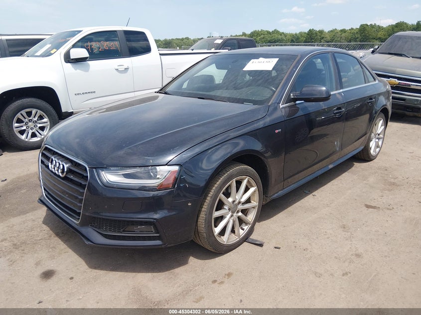 Vin: wauffafl6fn004885, lot: 45802165, audi a4 2.0t premium 20152