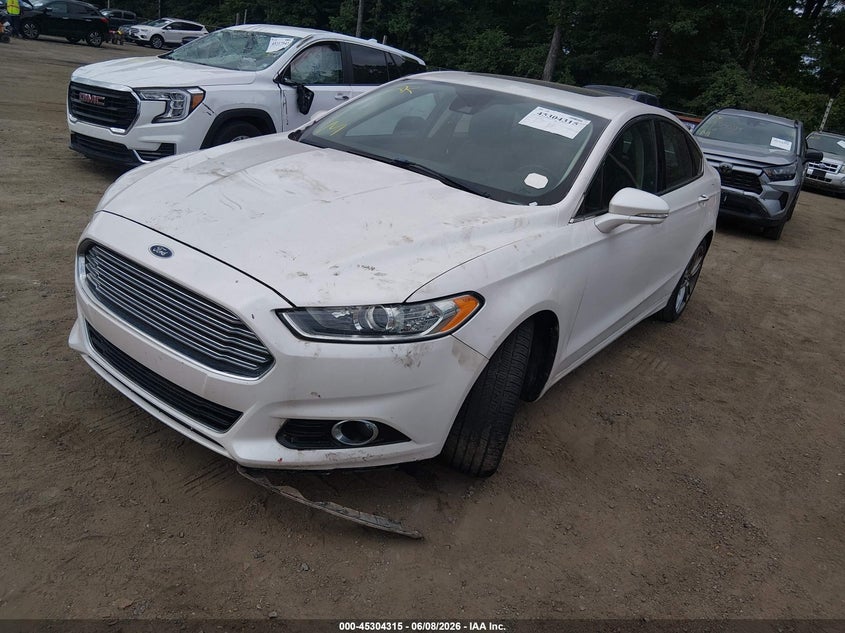 2013 Ford Fusion Titanium 3FA6P0K90DR389025 photo 1