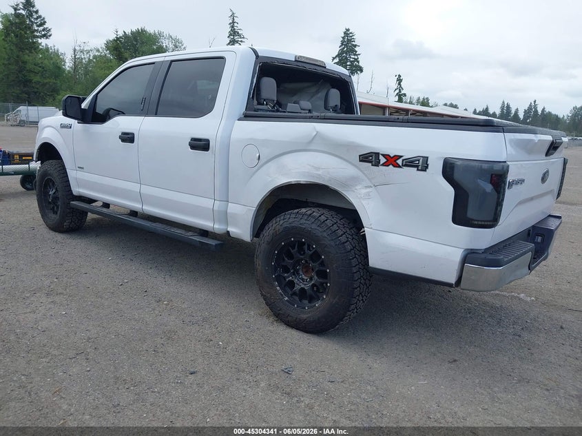 Vin: 1ftew1eg4gkd01532, lot: 45802204, ford f-150 xlt 20163