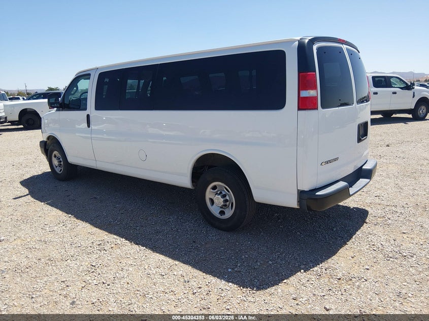 Vin: 1gazgnfg9k1355128, lot: 45802216, chevrolet express 3500 ls 20193