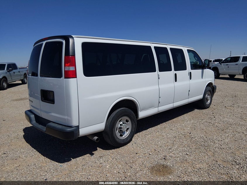 Vin: 1gazgnfg9k1355128, lot: 45802216, chevrolet express 3500 ls 20194